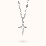 Sternkette Silber
