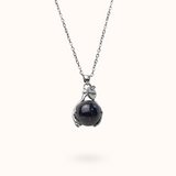 Ketting Handjes Blauw Zand (Leiderschap) Zilver
