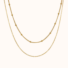 Love Coin Necklace Gold