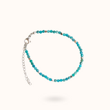 Apatite Bracelet Silver