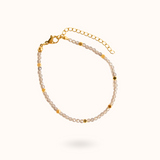 Smoky Quartz Bracelet Gold
