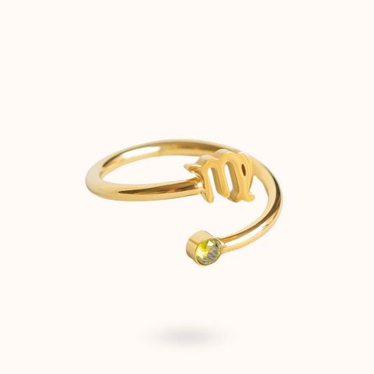 Sterrenbeeld Ring Maagd