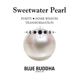 Fine Line Necklace Sweetwater (Purity) Pearl Ball Gold