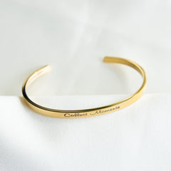Bangle - Collect Moments - Gold