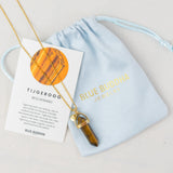 Necklace Pendant Tiger's Eye (Protection) Gold