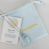 Necklace Pendant Opalite (Communication) Silver