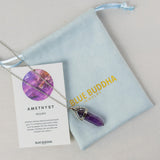 Ketting Pendant Amethyst (Genezing) Zilver