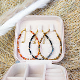 Zwarte Agaat Armband Goud