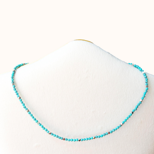 Turquoise Choker Silver