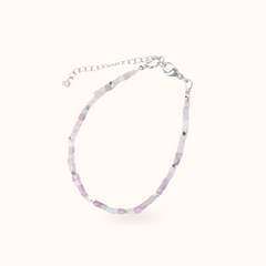 Edelsteen Armband Amethist (Healing) Zilver