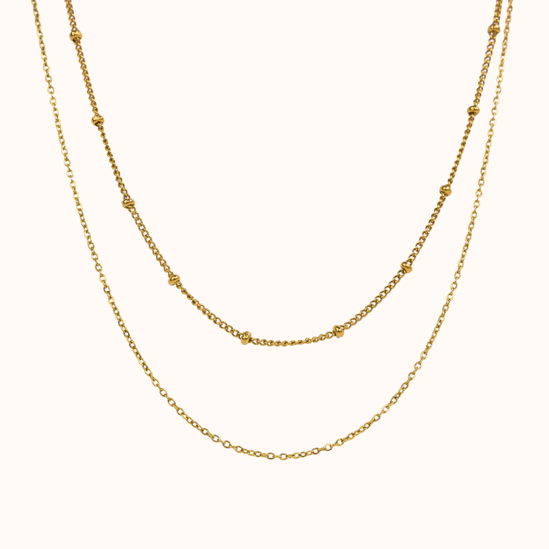 Snake Coin Birthstone Necklace Gold
