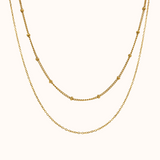 Virgo Coin Birthstone Necklace Gold