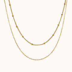 Love Coin Geboortesteen ketting goud