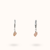 Gemstone Earrings Sun Stone (Joy) Silver