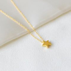 Star Necklace Gold