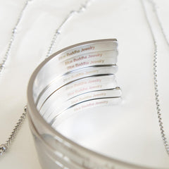 Bangle - MOM - Silver