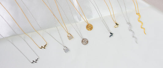 Shiny Lock Necklace