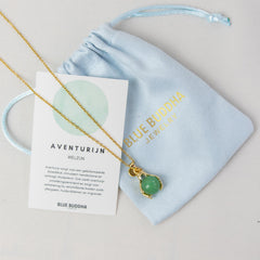 Necklace Hands Aventurine (Well-being) Gold