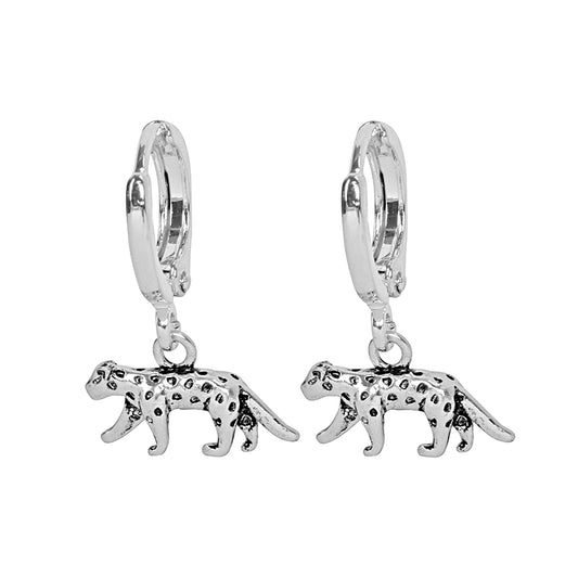 Walking Leo Earring