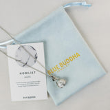 Howlite Embrace Necklace Silver