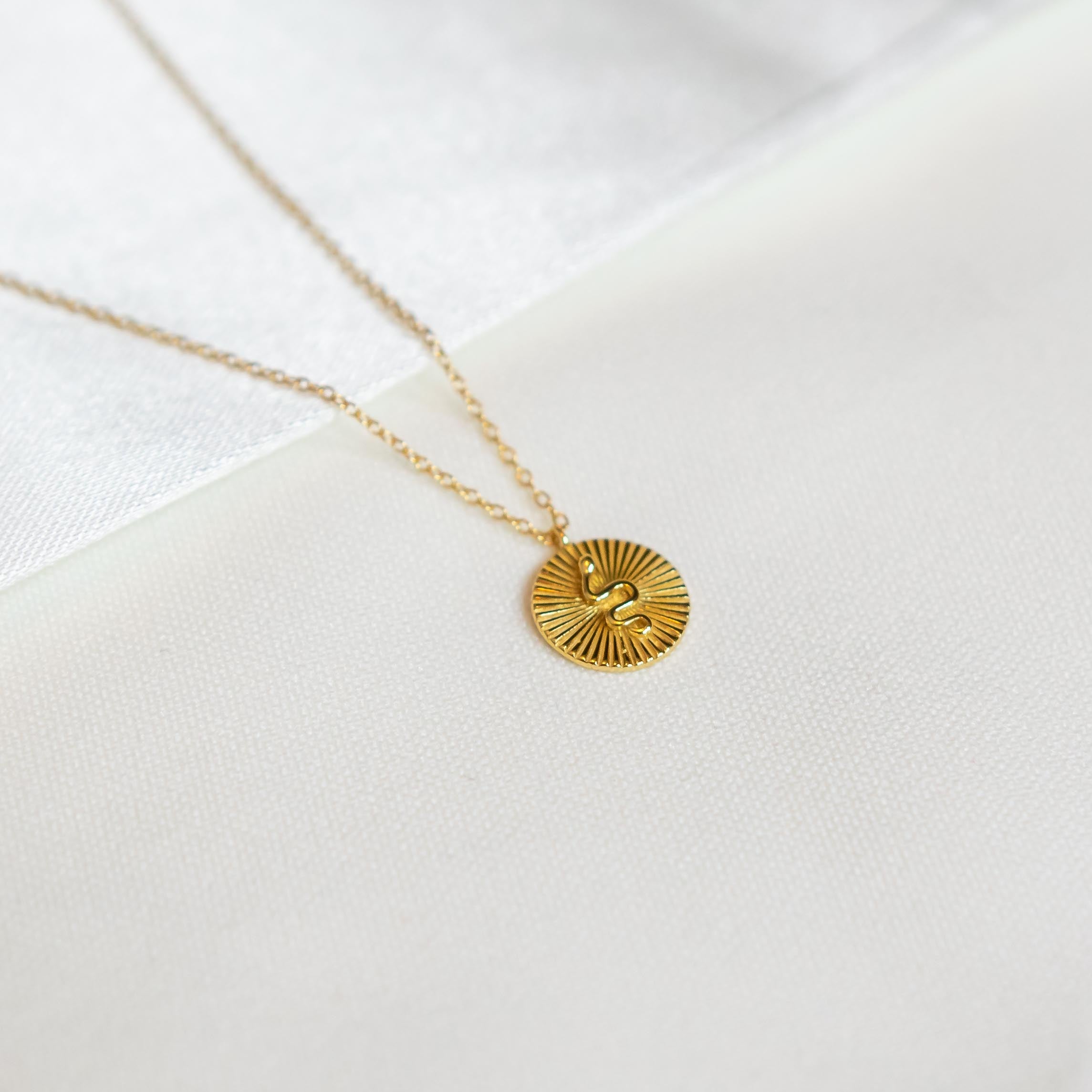 Snake Coin Necklace