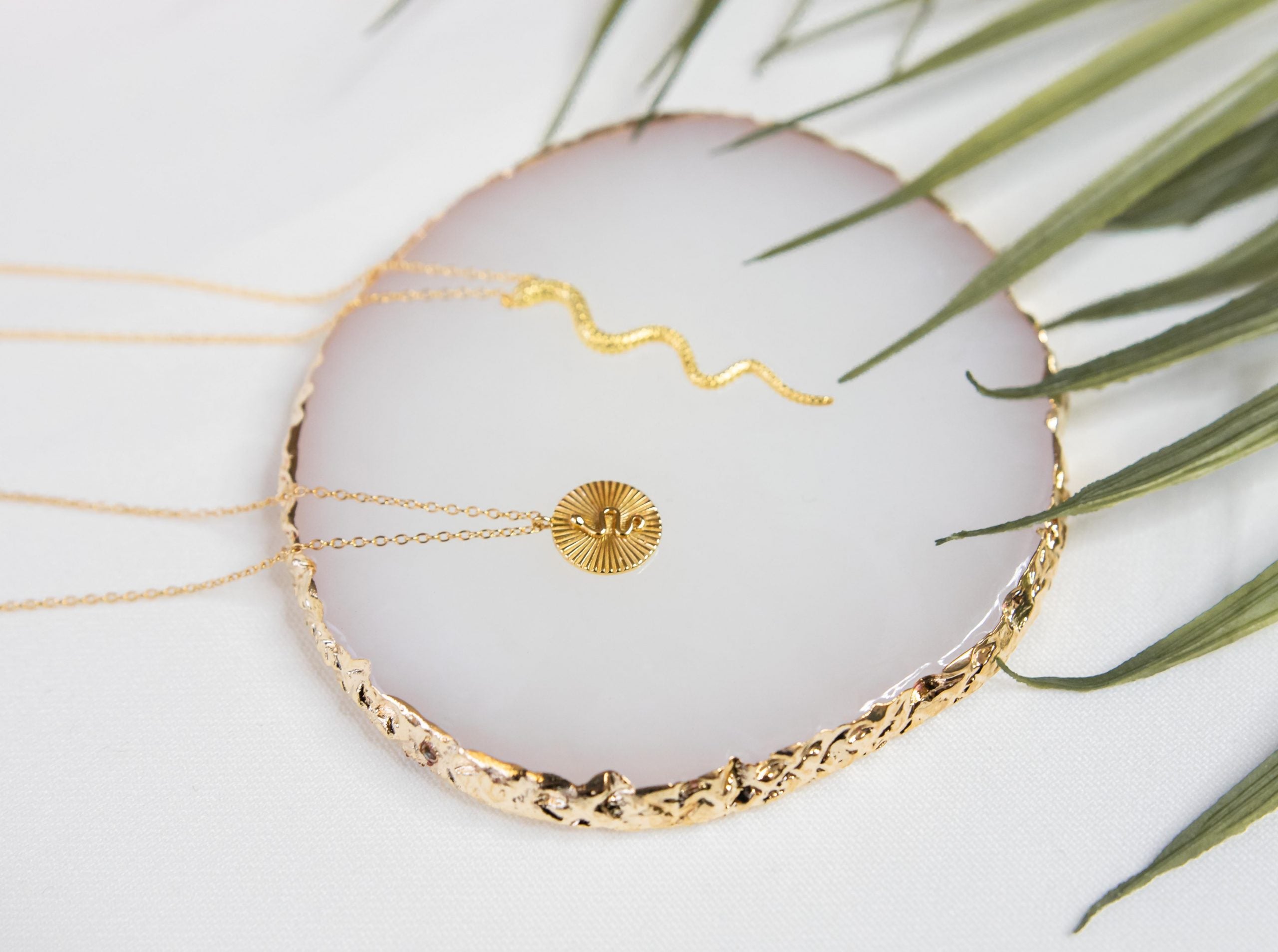 Snake Coin Necklace